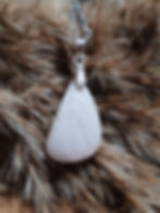 pendentif en scolécite