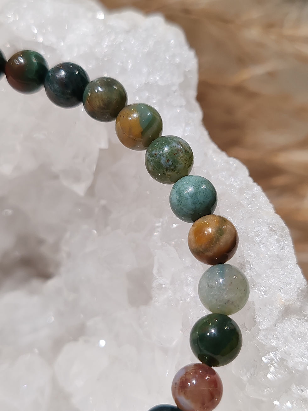 Miniature : Bracelet en Agate Indienne