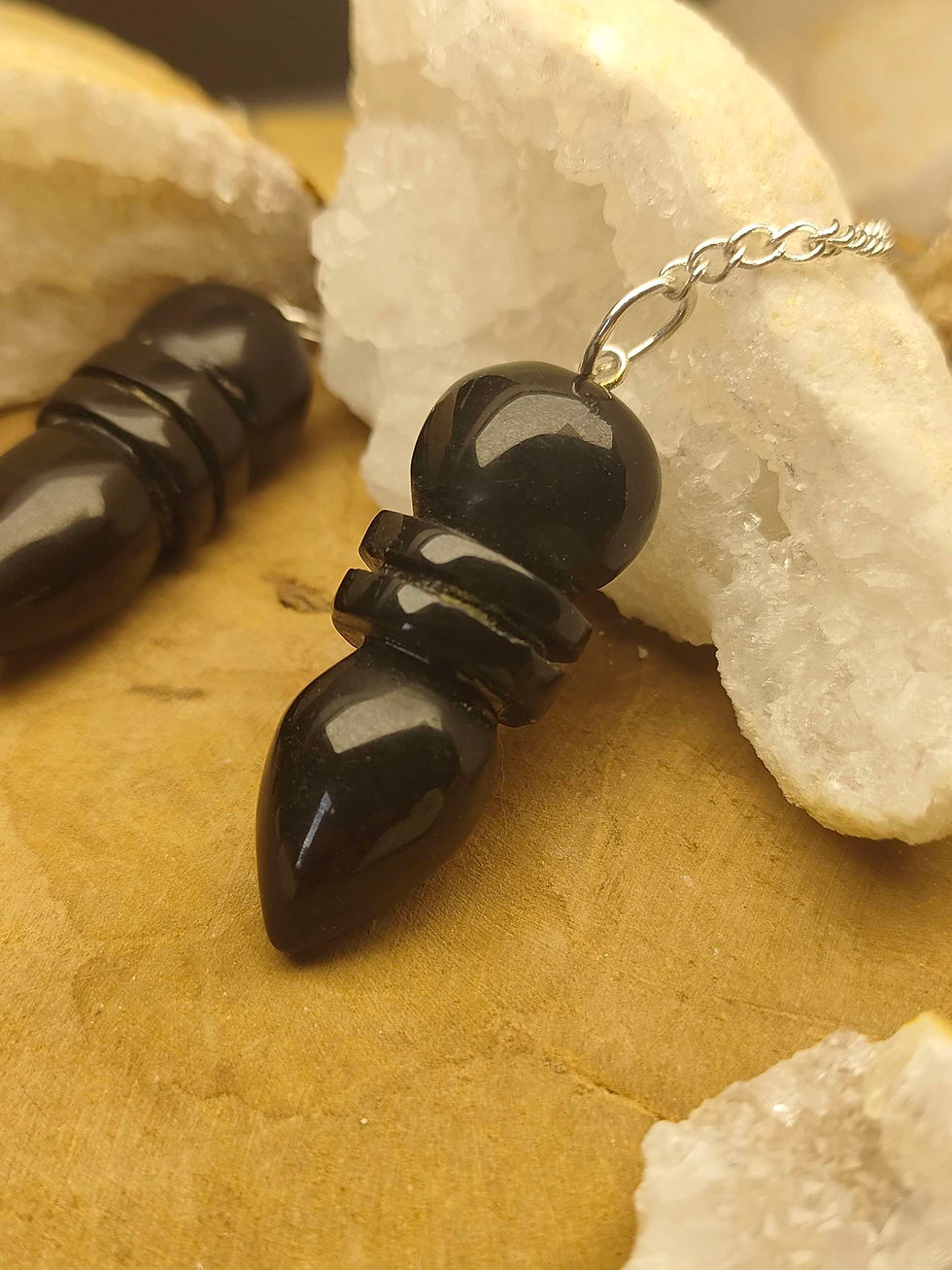 Miniature : Pendule Égyptien en Onyx 