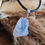 Miniature : Pendentif en Calcédoine bleue