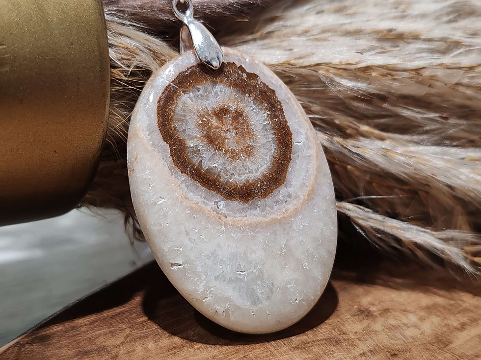 Miniature : Pendentif en Aragonite