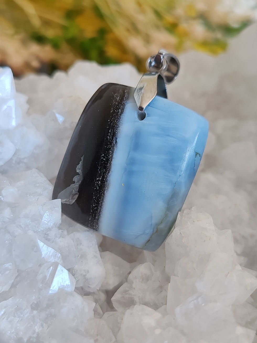 Miniature : Pendentif en Opale Owyhee