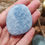 Miniature : Galet en Calcite bleue