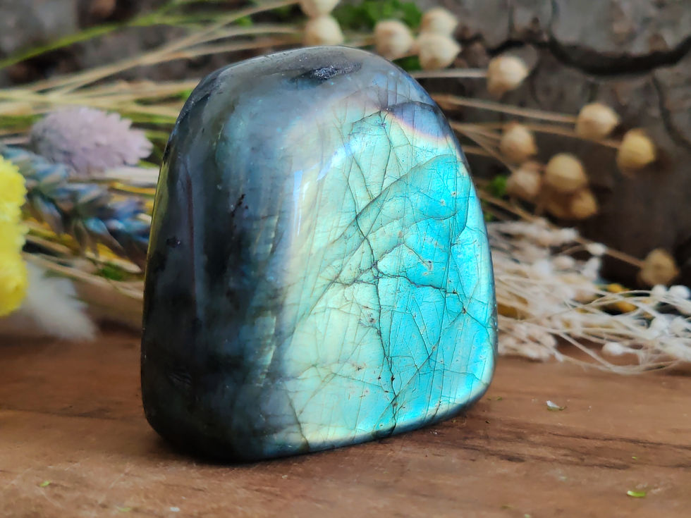 Miniature : Forme libre en Labradorite