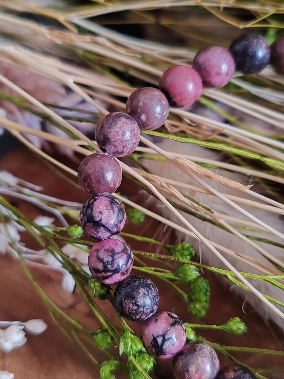 Miniature : Bracelet en Rhodonite