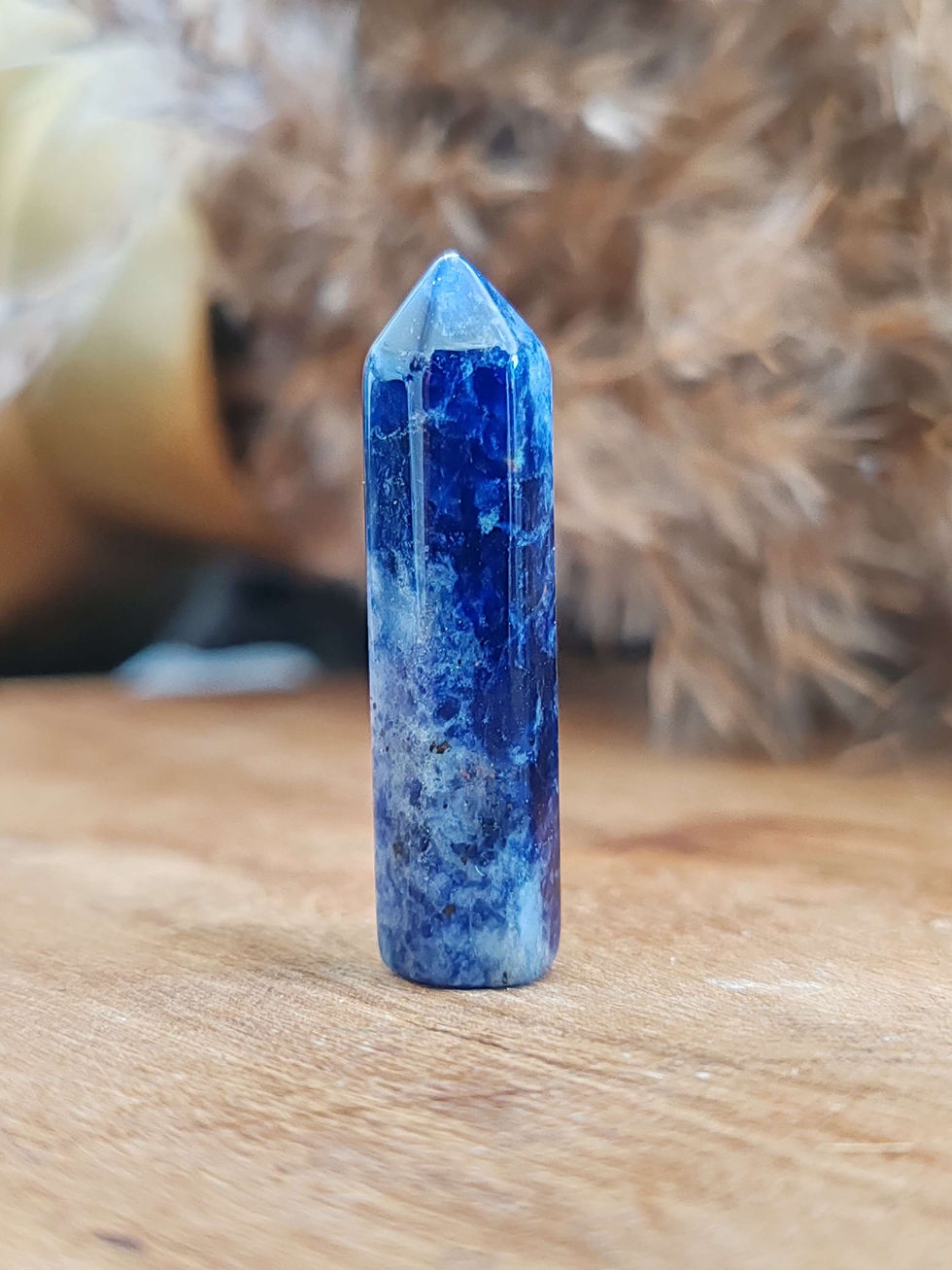 Miniature : mini pointe en sodalite