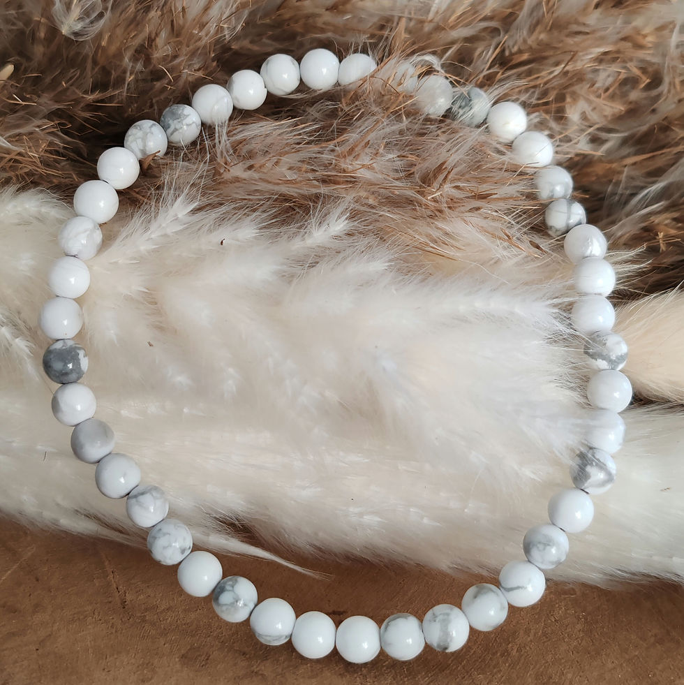 Miniature : Bracelet en Howlite