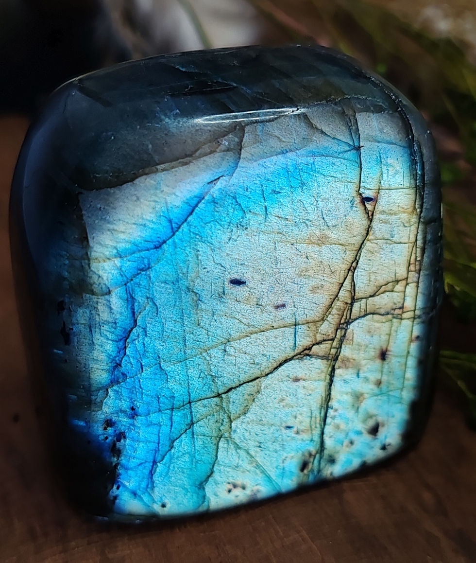 Miniature : Labradorite forme libre pièce à poser