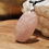 Miniature : Pendentif en Quartz rose