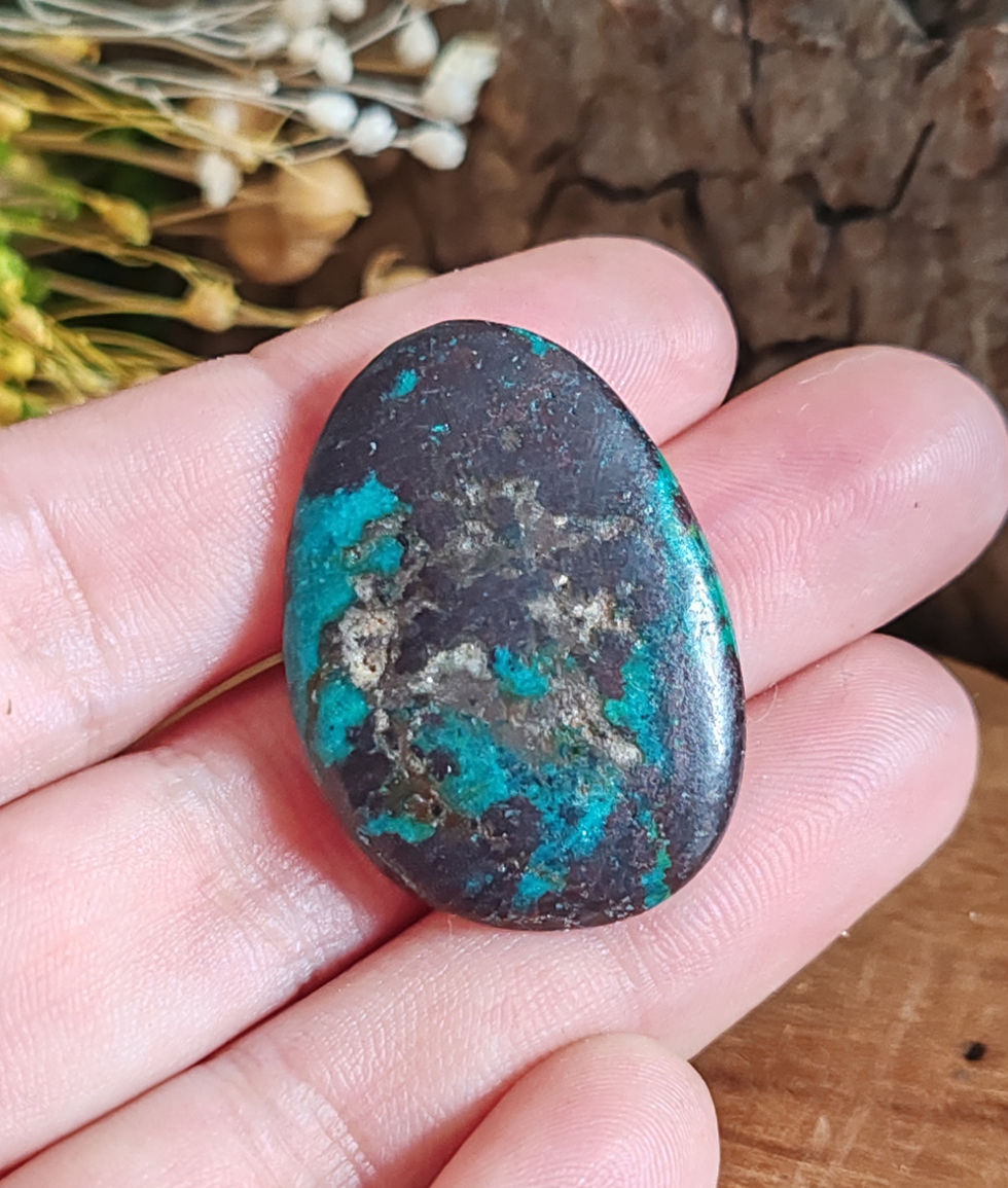 Miniature : Pierre roulée en Chrysocolle