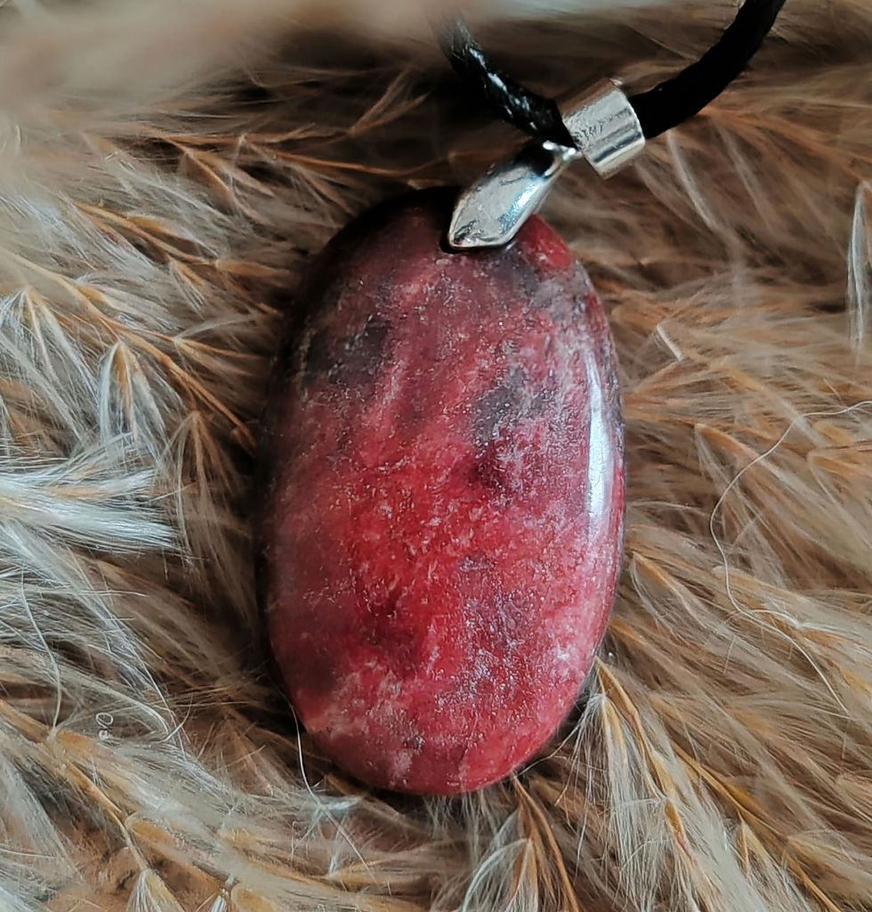 Miniature : Pendentif en Thulite