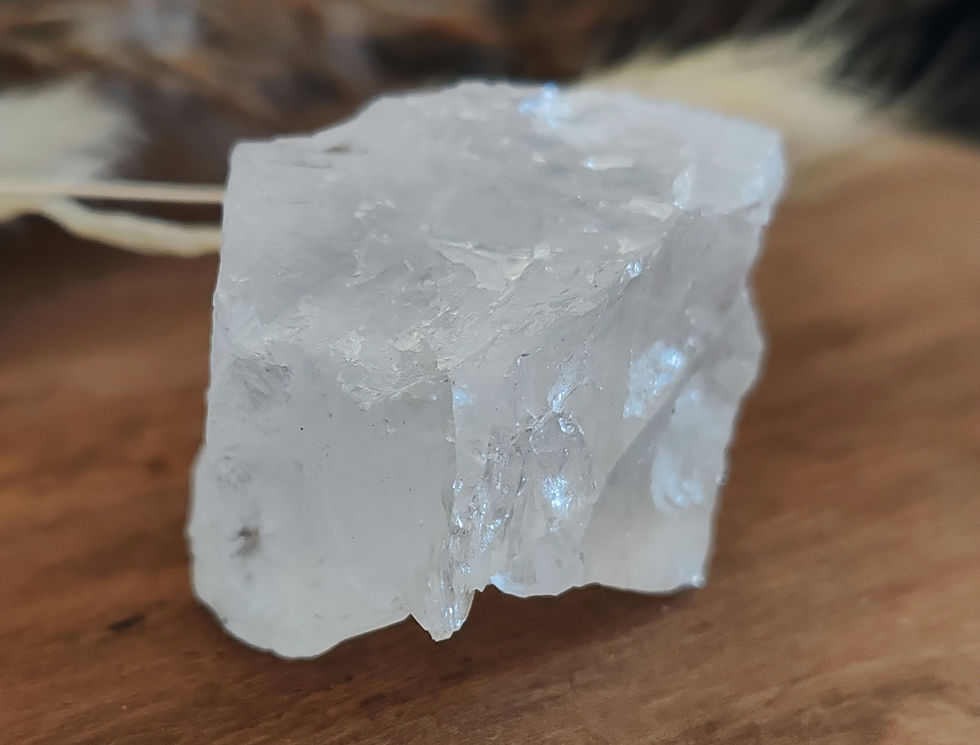 Miniature : Quartz cristal de roche brut