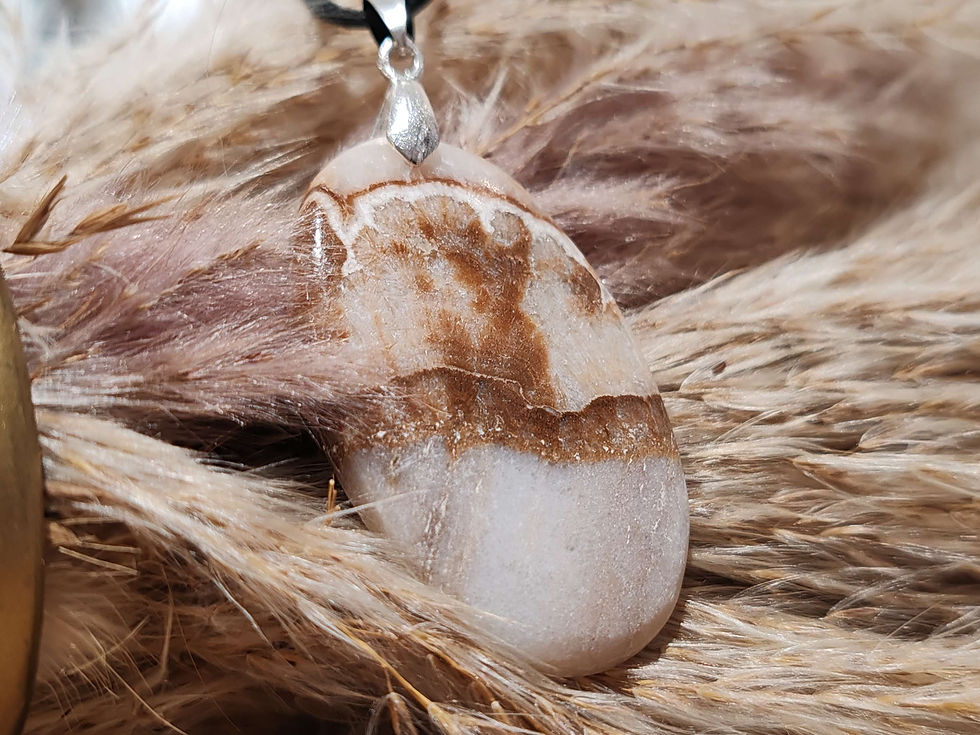 Miniature : Pendentif en Aragonite