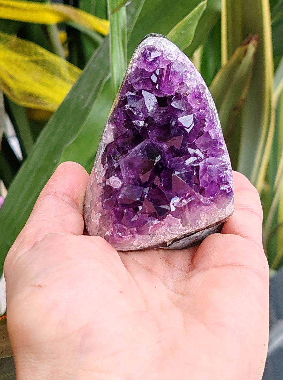 Miniature : Géode en Améthyste pièce à poser