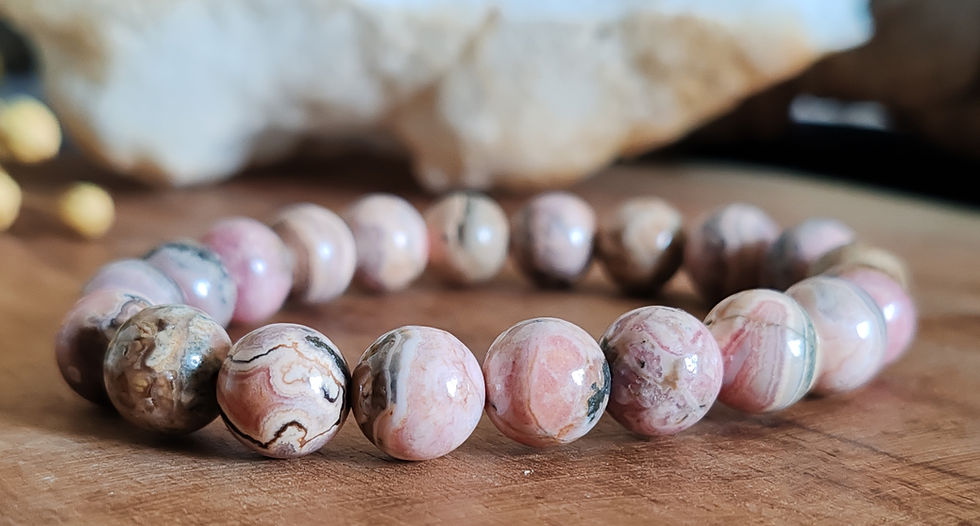 Miniature : Bracelet en Rhodochrosite