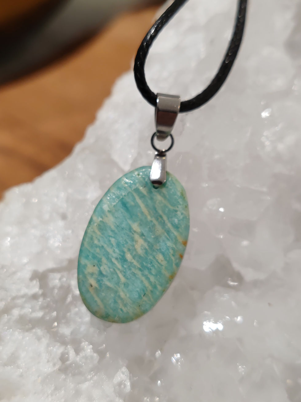 Miniature : Pendentif en Amazonite