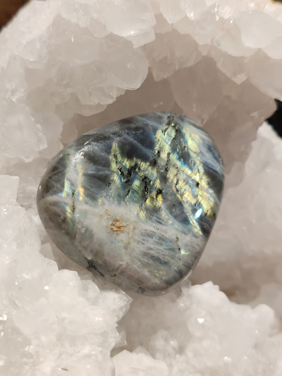 Miniature : Galet en Labradorite