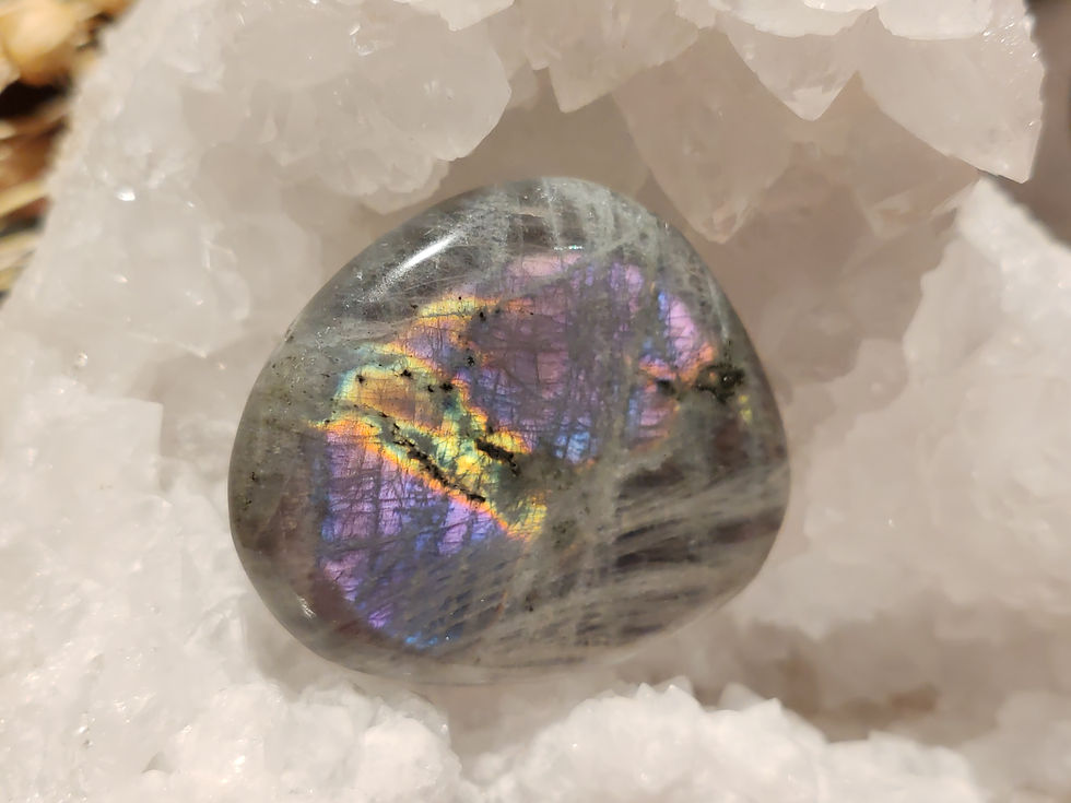 Miniature : Galet en Labradorite Spectrolite
