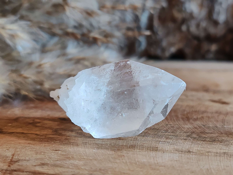 pointe brut en cristal de roche