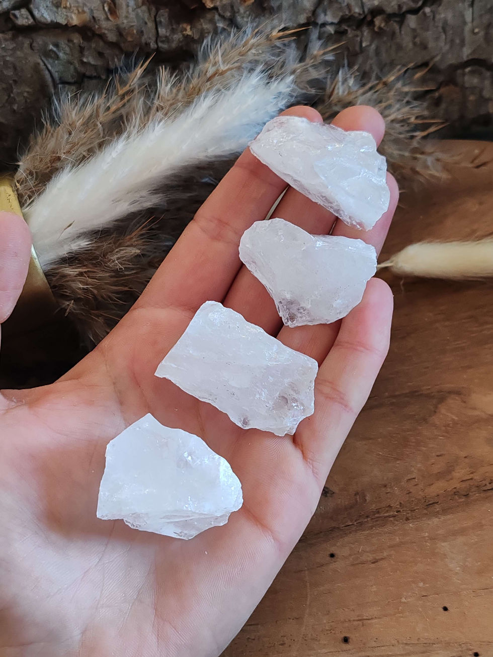 Miniature : Quartz cristal de roche brut