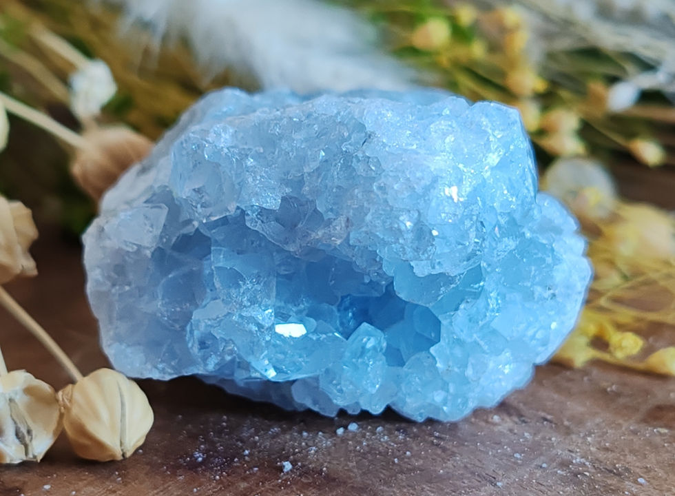 Miniature : Célestine Naturelle 80 g – Druse de Collection