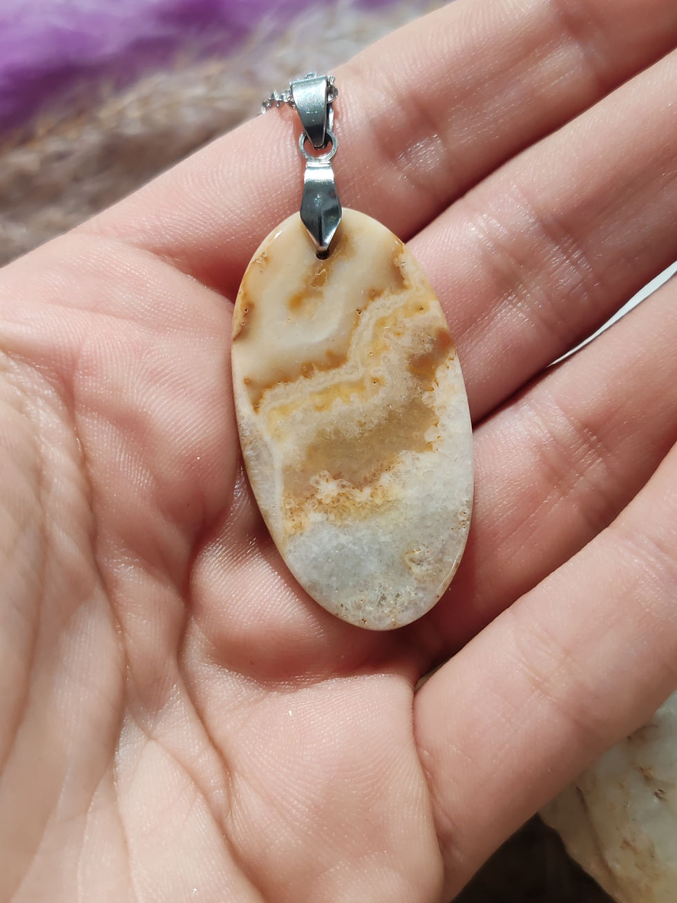 Miniature : Pendentif en Agate