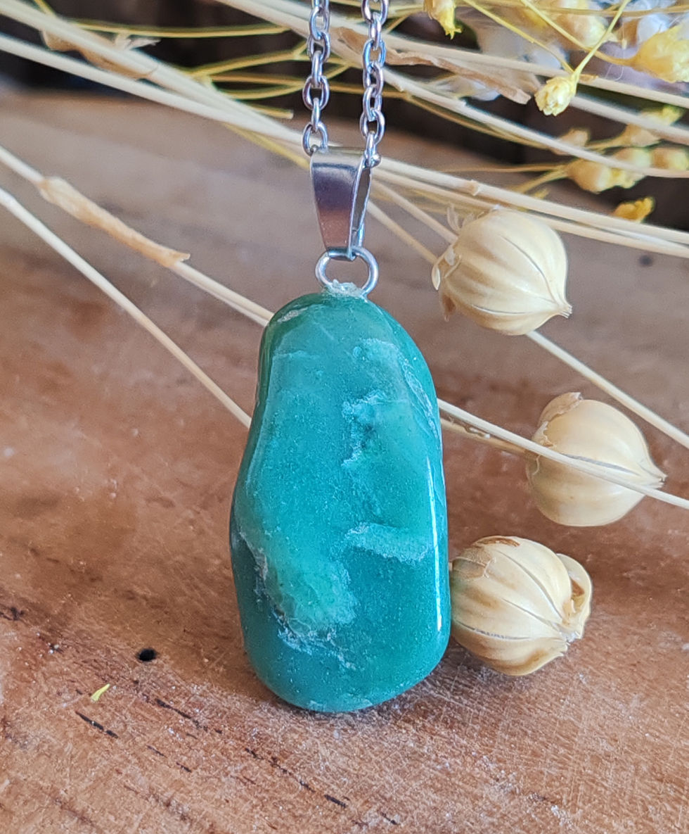 Miniature : Pendentif en Fuschite