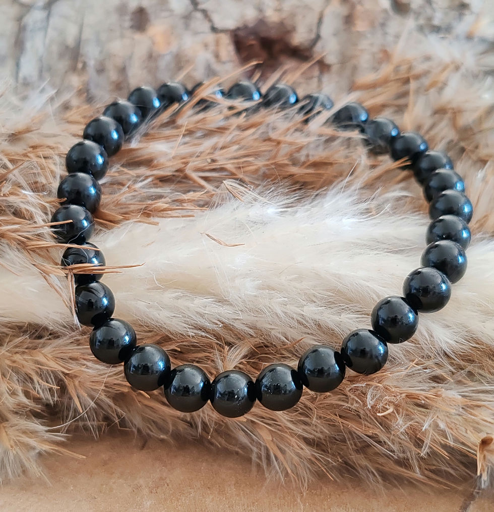 Miniature : bracelet en onyx