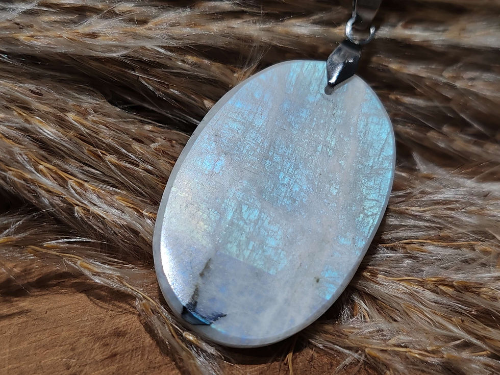 Miniature : Pendentif en Péristérite