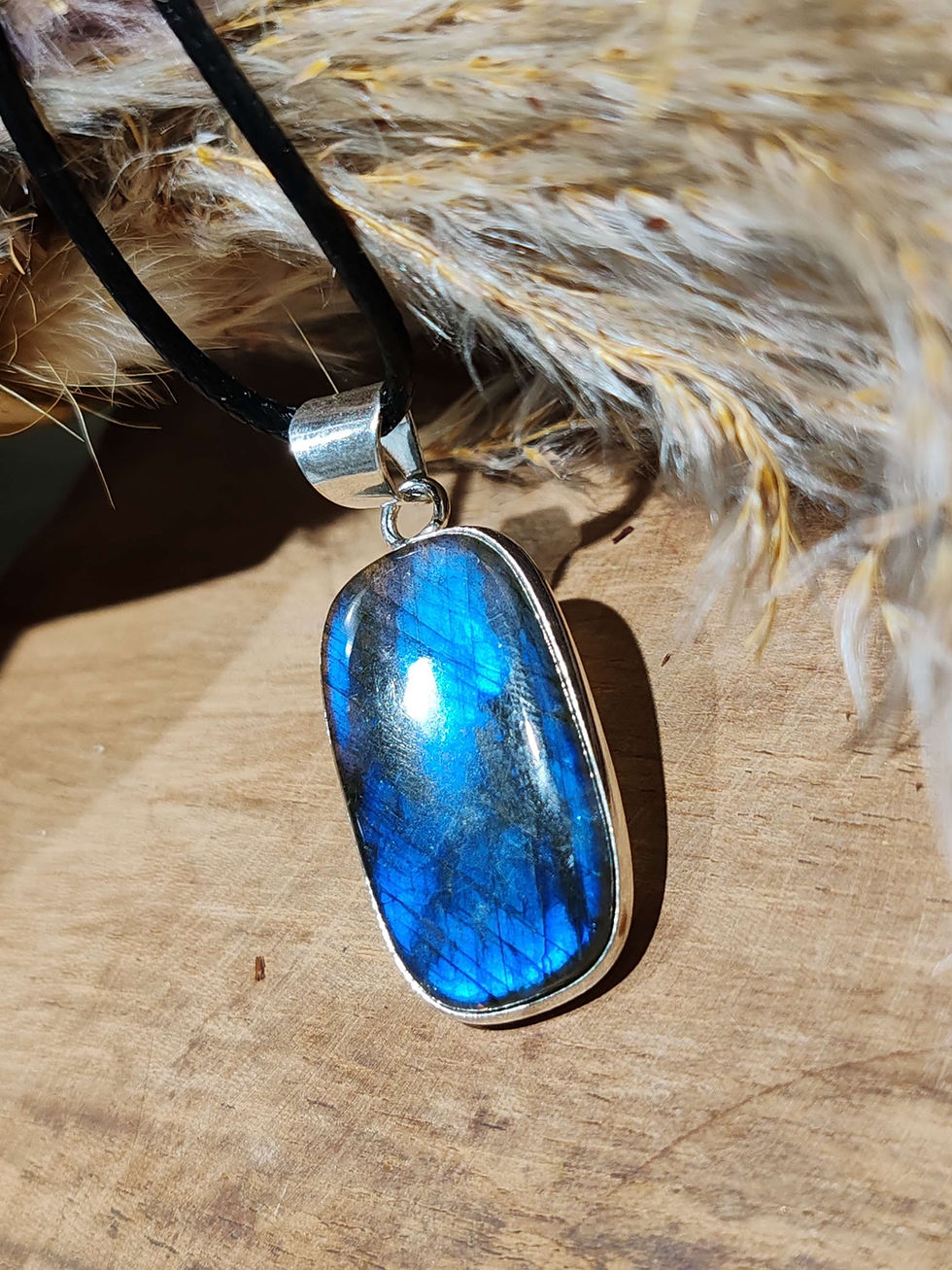 Miniature : Pendentif en Labradorite