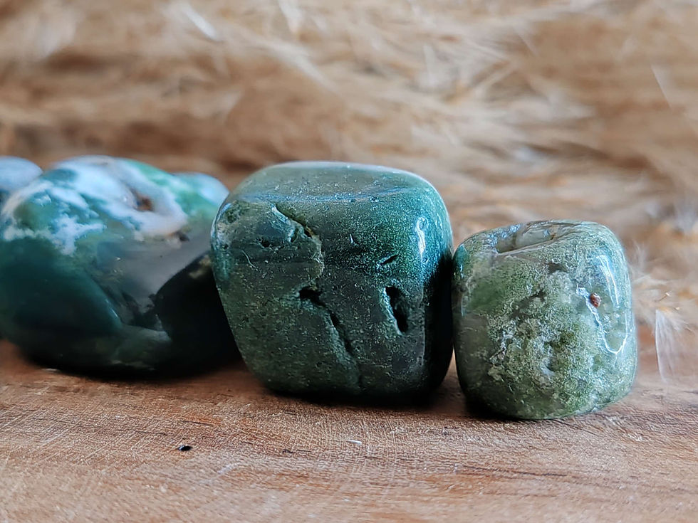Miniature : Pierre roulée en Agate Indienne