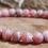 Miniature : bracelet en rhodochrosite