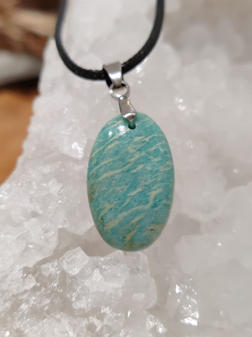 Miniature : Pendentif en Amazonite