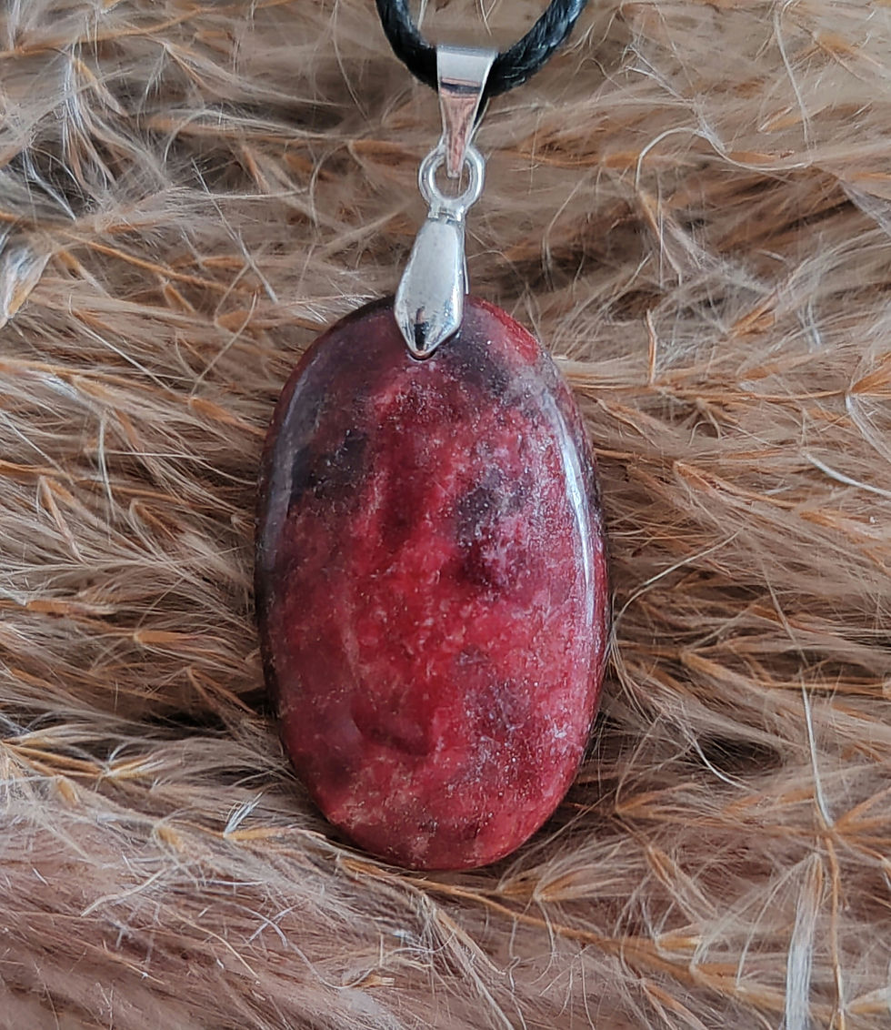 Miniature : Pendentif en Thulite