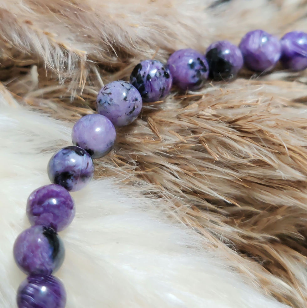 Miniature : Bracelet en charoite