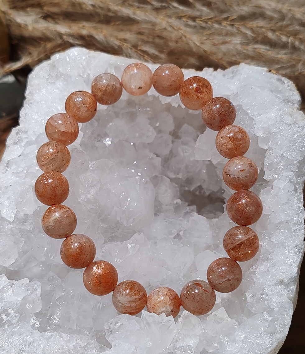 Bracelet en Pierre de Soleil