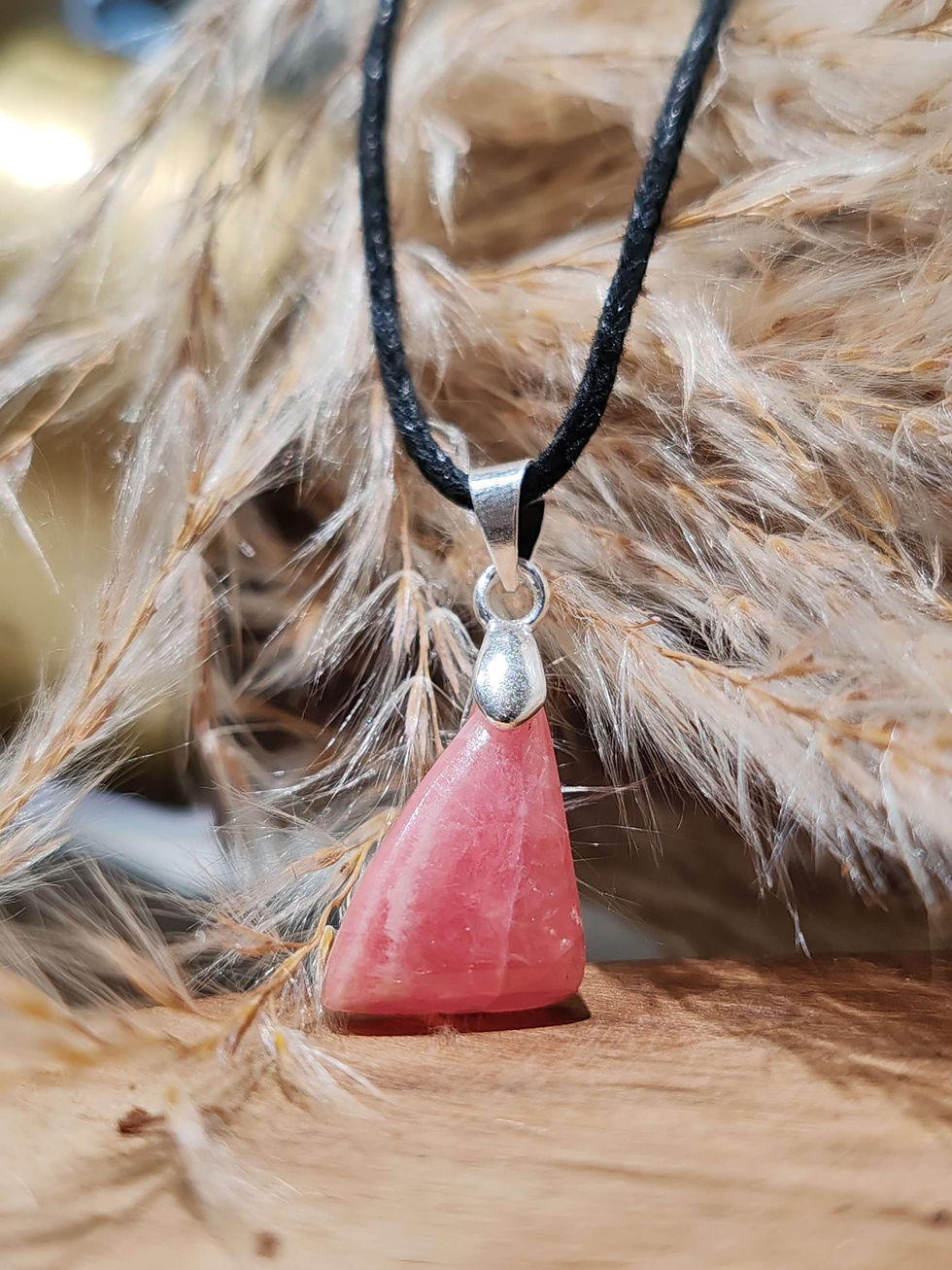 Miniature : Pendentif en Rhodochrosite
