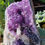 Miniature : Géode en Améthyste cristaux violets d'Uruguay