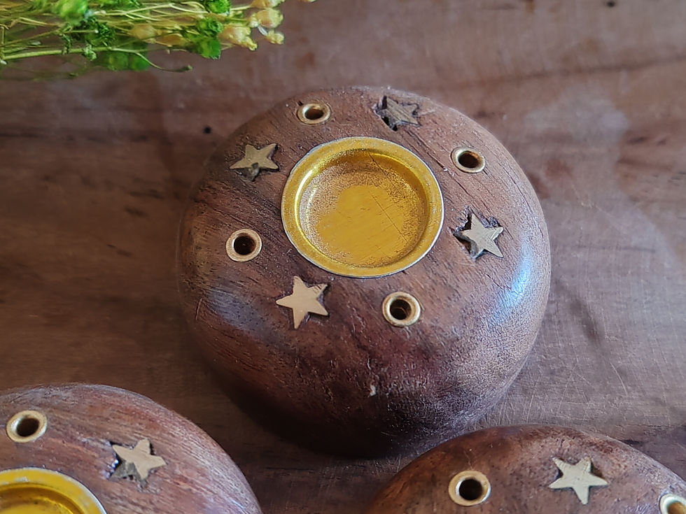 Miniature : Support pour bâton et conne d'encens en bois