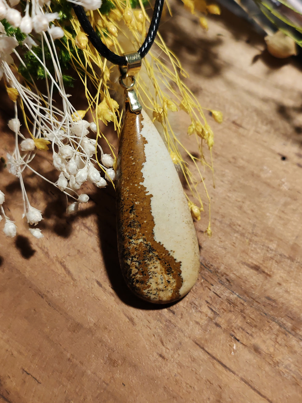 Miniature : Pendentif en Jaspe Paysage