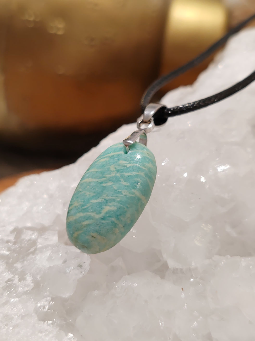 Miniature : Pendentif en Amazonite