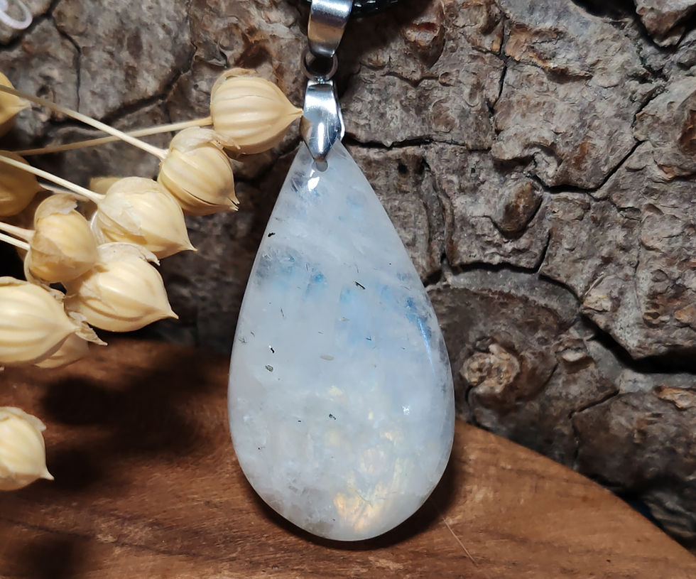 Miniature : Pendentif en Péristérite