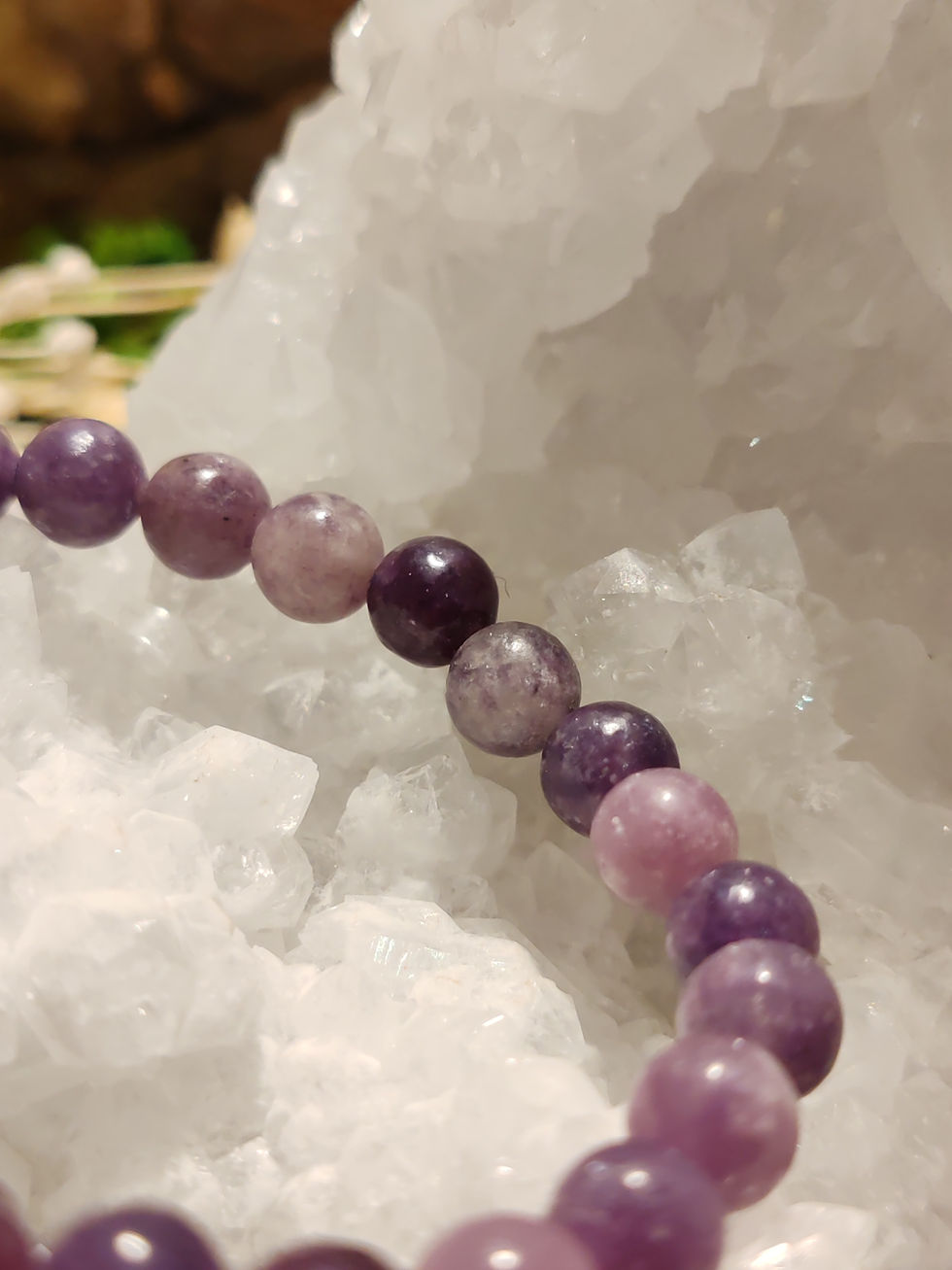 Miniature : Bracelet en Lépidolite