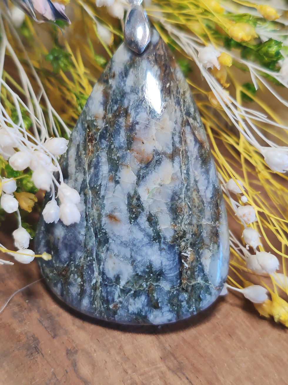 Miniature : Pendentif en Smaragdite