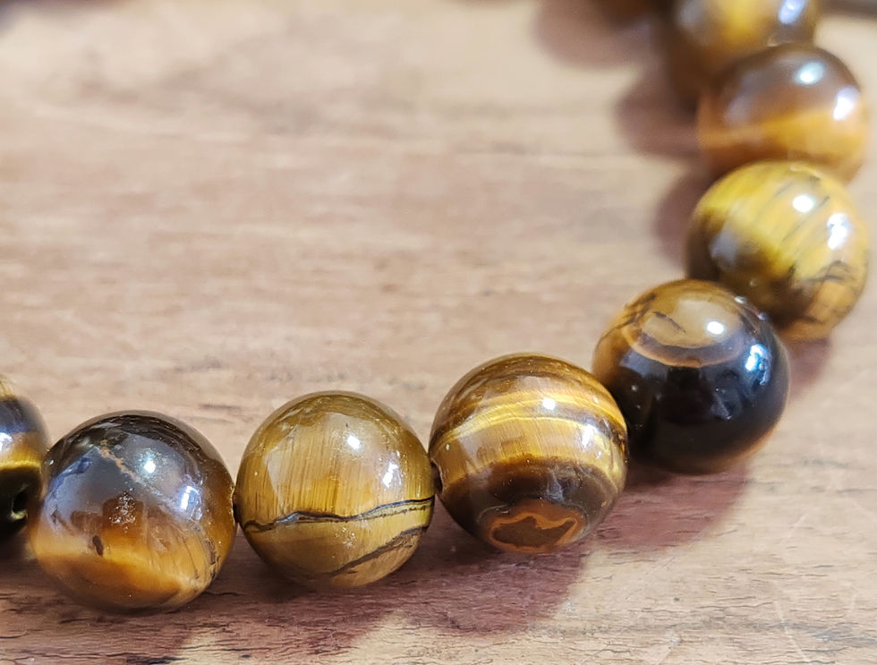 Miniature : bracelet en œil de tigre