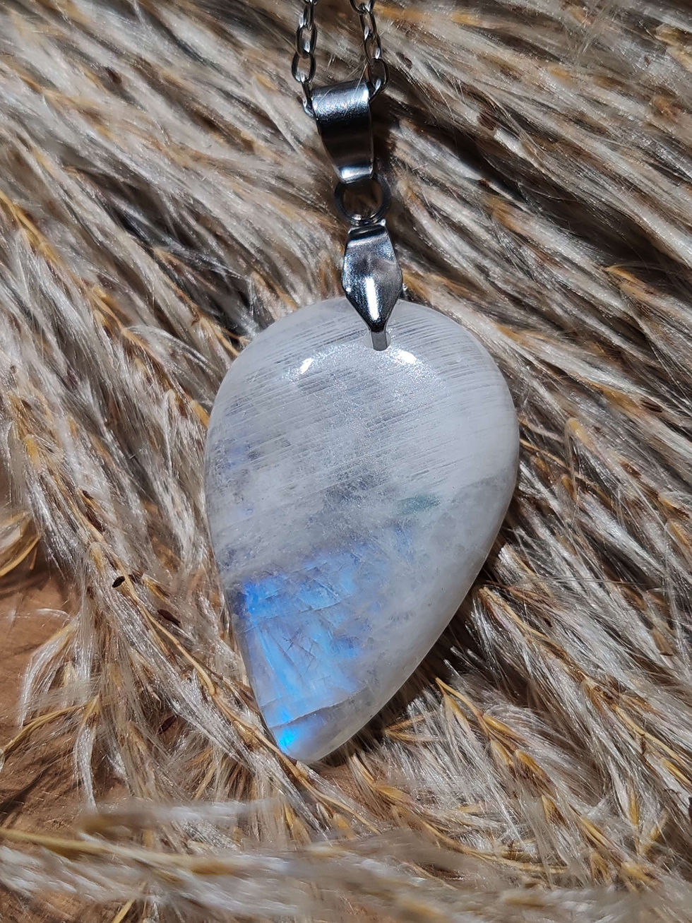 Miniature : Pendentif en Péristérite