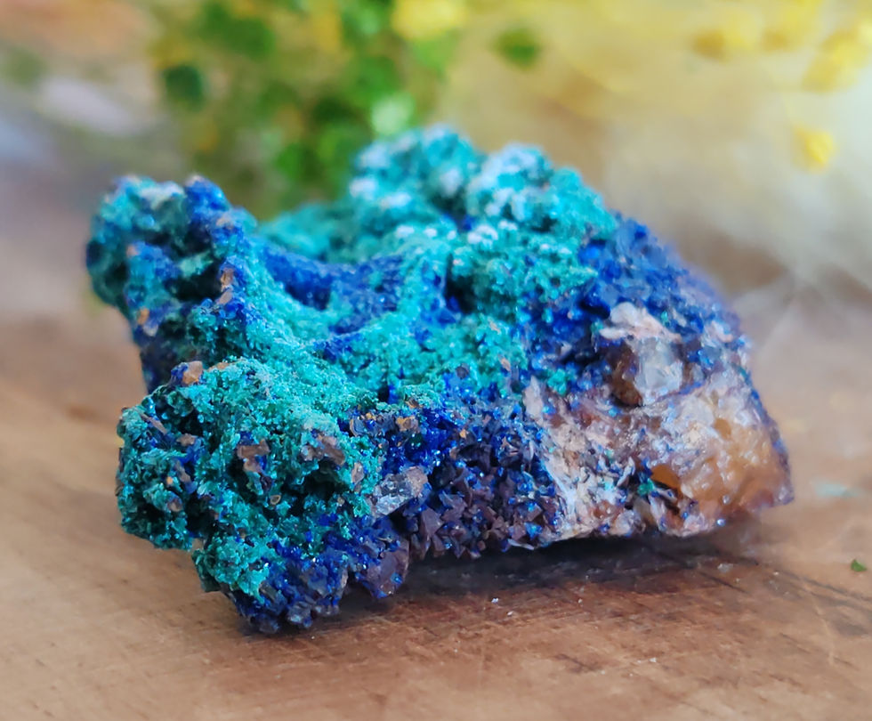 Miniature : Malachite Azurite brute