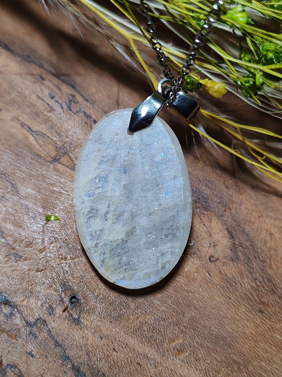 Miniature : Pendentif en Péristérite
