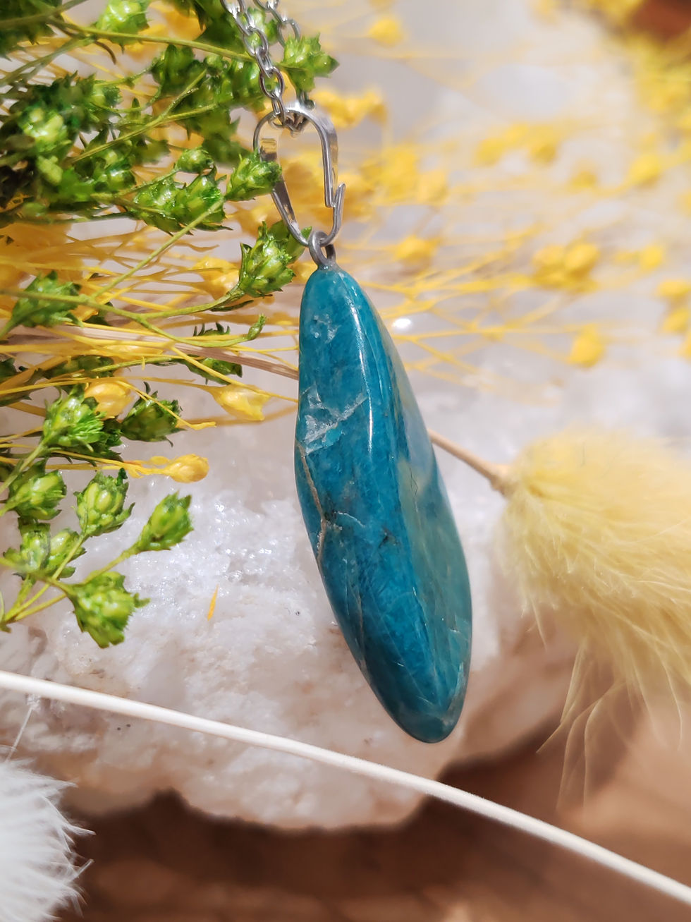 Miniature : Pendentif en Amazonite
