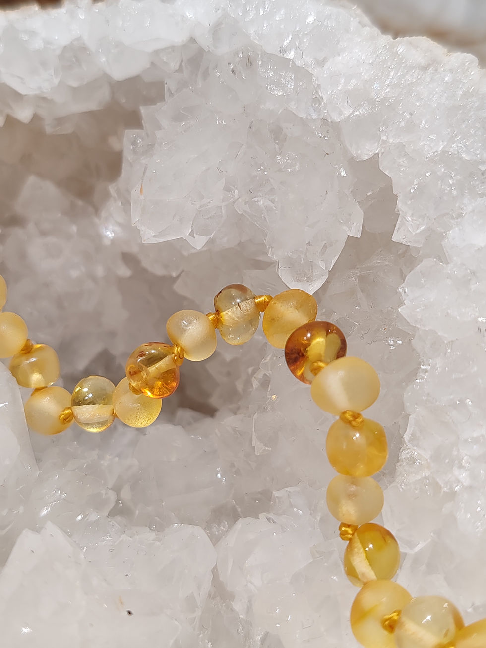 Miniature : Collier bébé en Ambre